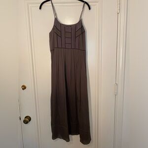 Broadway and Brooke taupe dress